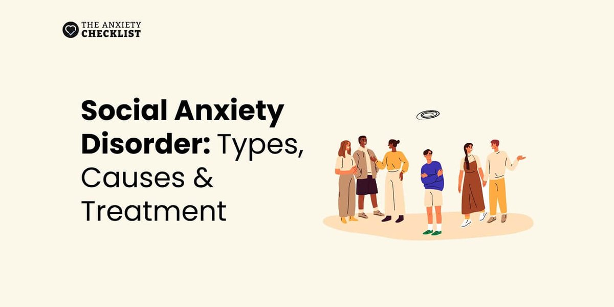 anxchecklist's tweet photo. Is it shyness or Social Anxiety Disorder? 🤔

SAD is more than just feeling nervous; it’s a persistent fear of judgment that can stall your career and relationships. 

Learn the signs and how to break the "fear loop." 🧵👇 https://t.co/xG8KgIei0R