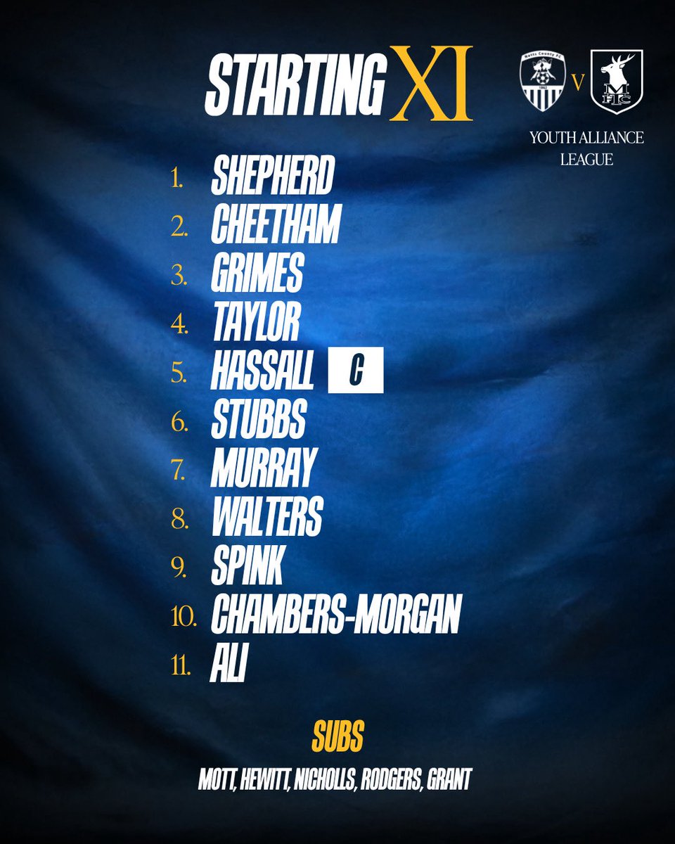 Mansfield Town Academy tweet media