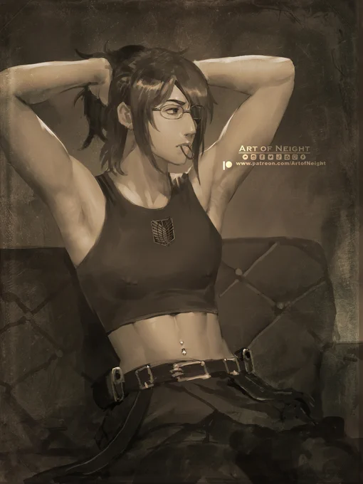 Guess I'm back... #attackontitan #hangezoe Hi Res | Spicy on my Patreon