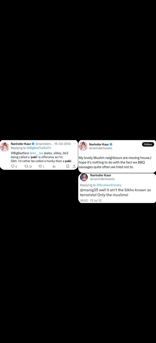 k_kvothe's tweet photo. @narindertweets You are a far right racist yourself so fuck off https://t.co/Uh6TzNJVGy