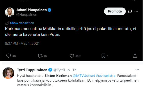 Juhani Huopainen tweet media