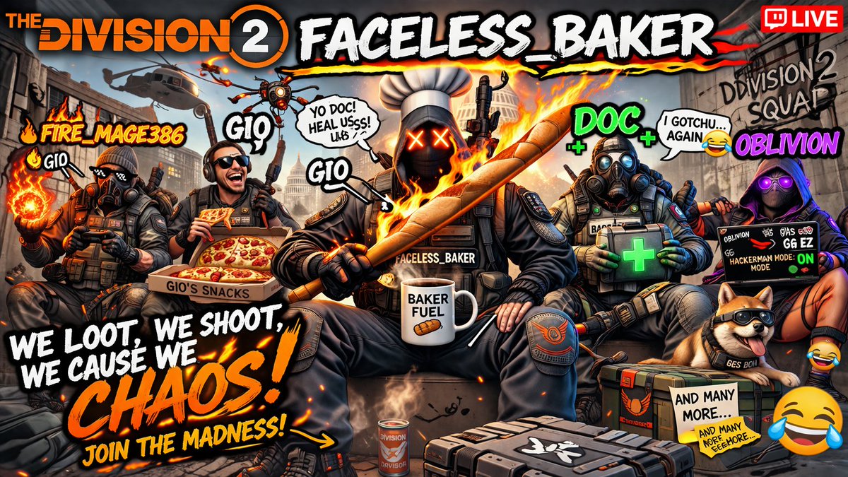 🫡 always fun in Div2 with Mage , Gio , DOC And OB 🤪