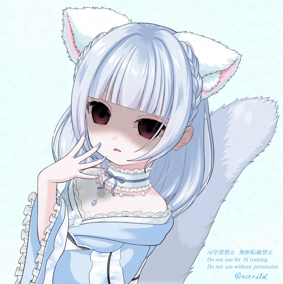 nitrild's tweet photo. #skeb #はうにゃてん
リクエストありがとうございました！ https://t.co/MgSdcxrKvc