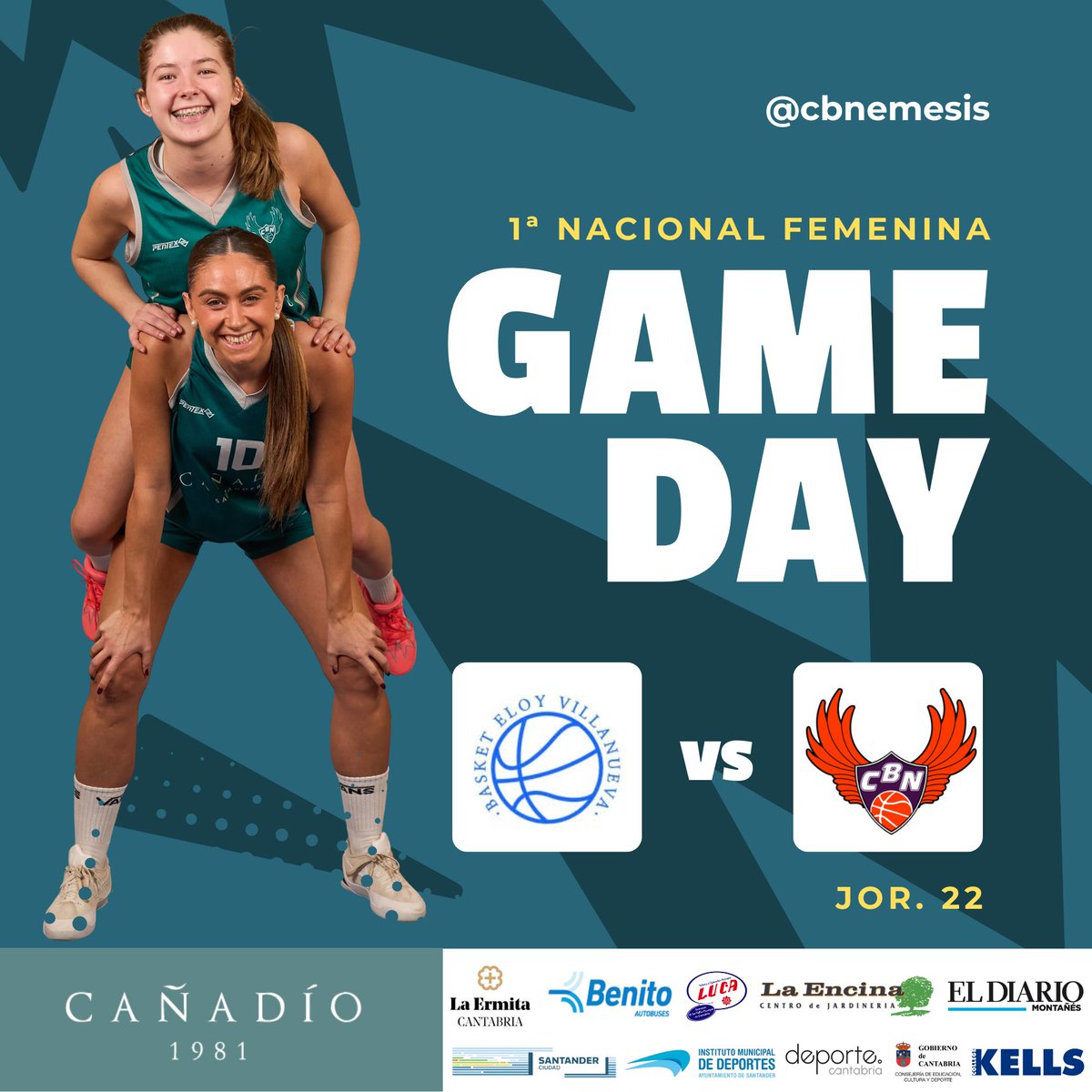 Baloncesto Némesis Santander - Kells College tweet media