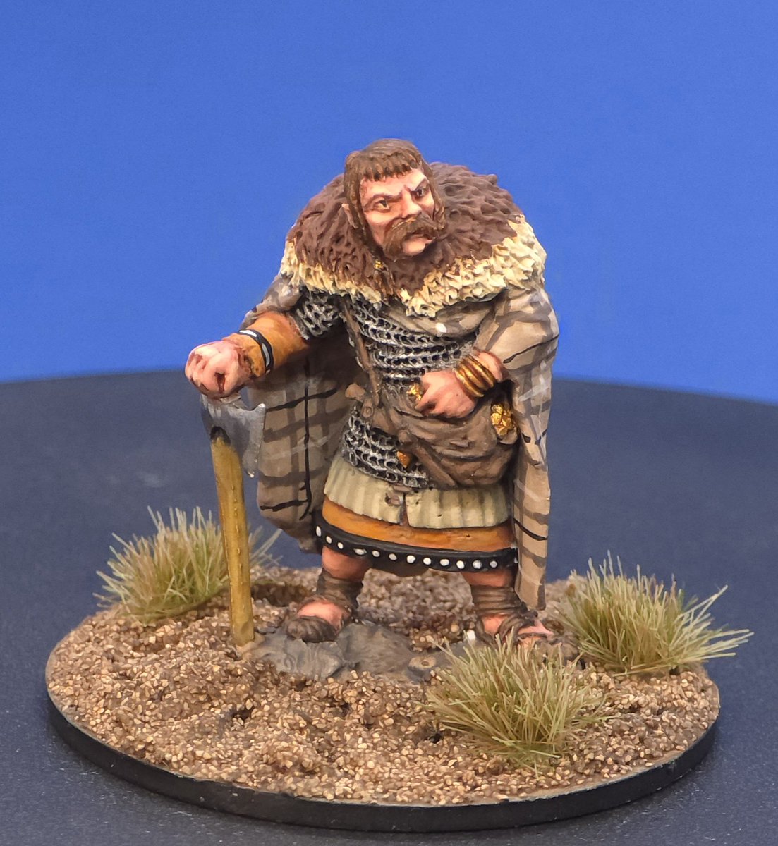 PaintsPirate's tweet image. #welsh #hero painted on last night's youtube paintalong from @Gripping_Beast