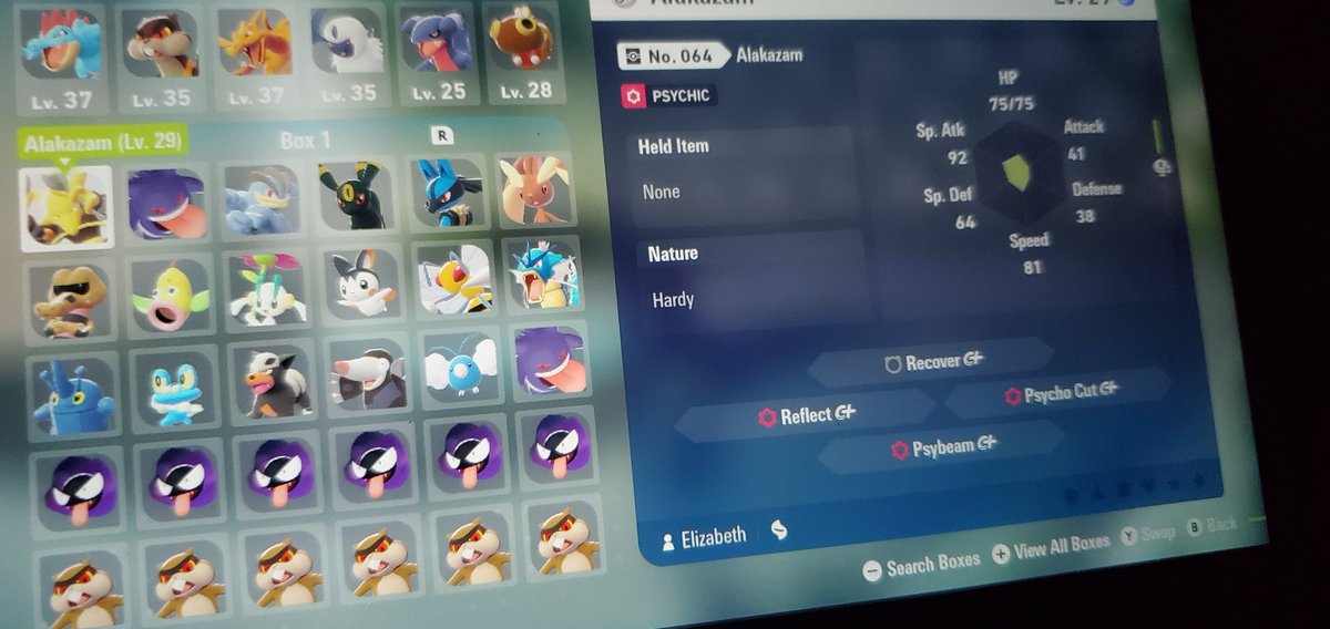 f3arsummer's tweet photo. Is @ERBloodflame playing z-a off stream? Did she steal my kadabra I earned in the wild!? I thought we were supposed trade them back to eachother after evolution.. 😔💔 https://t.co/CyNavfnQup
