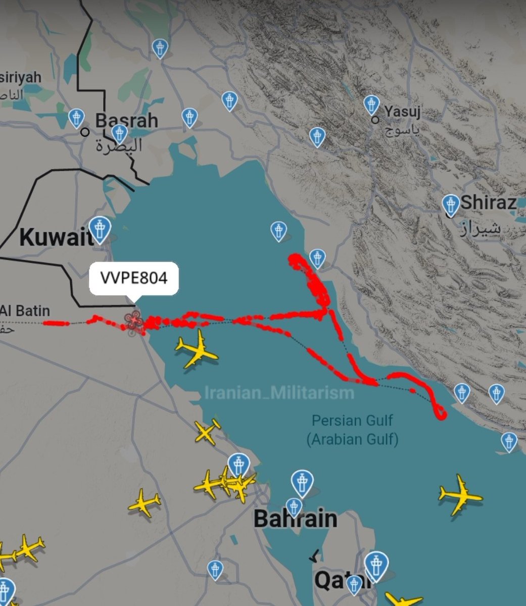 The threat of missiles and drones tweet media