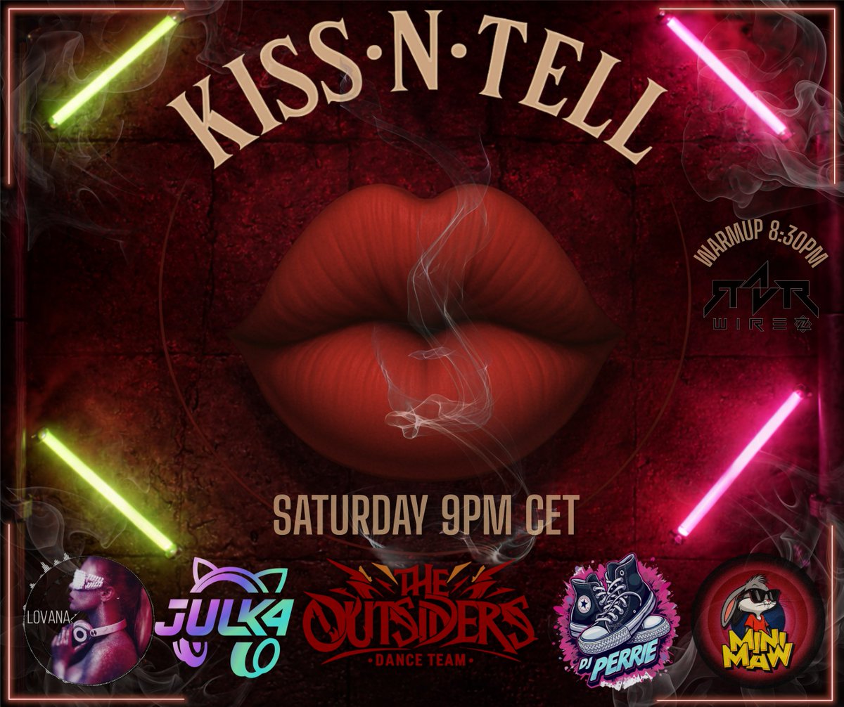 Kiss:N:Tell tweet media