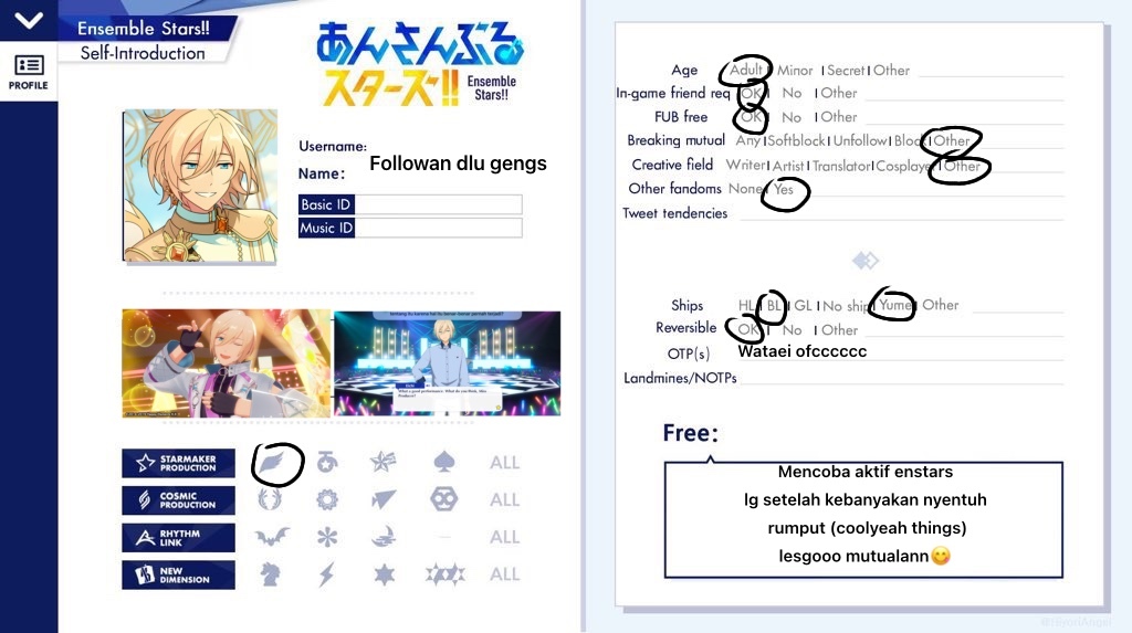 ENSTARS FESS tweet media