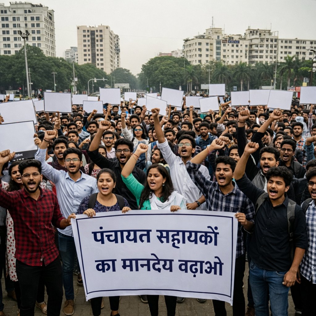 अल्प मानदेय ₹6,000 में संविदा कर्मी पंचायत सहायकों की मेहनत और योगदान को नजरअंदाज करना गलत है।
ग्राम पंचायतों को मजबूत बनाने में इनका योगदान अहम है।
<a href="/myogiadityanath/">Yogi Adityanath</a> जी, कृपया मानदेय वृद्धि और सेवा की स्थिरता सुनिश्चित करें।
<a href="/UPGovt/">Government of UP</a> <a href="/yadavakhilesh/">Akhilesh Yadav</a>
#धुरंधर_धामी_के_4_साल_बेमिसाल