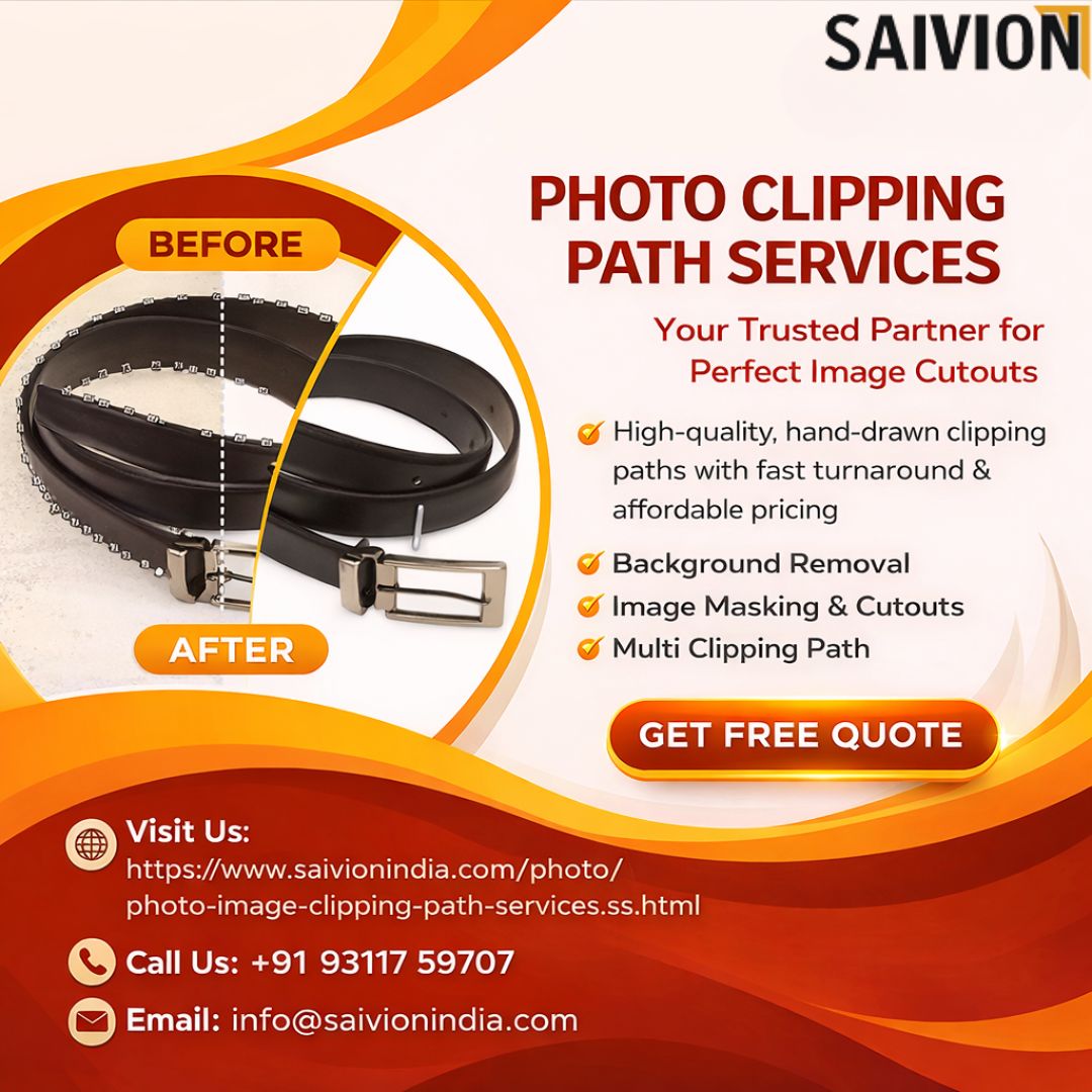 Still using messy product images? 

Fix it with professional clipping path 
Get clean visuals that SELL 
📧 info@saivionindia.com
📞 +91 93117 59707
🌐 saivionindia.com/photo/photo-im…

#backgroundremoval #imageediting