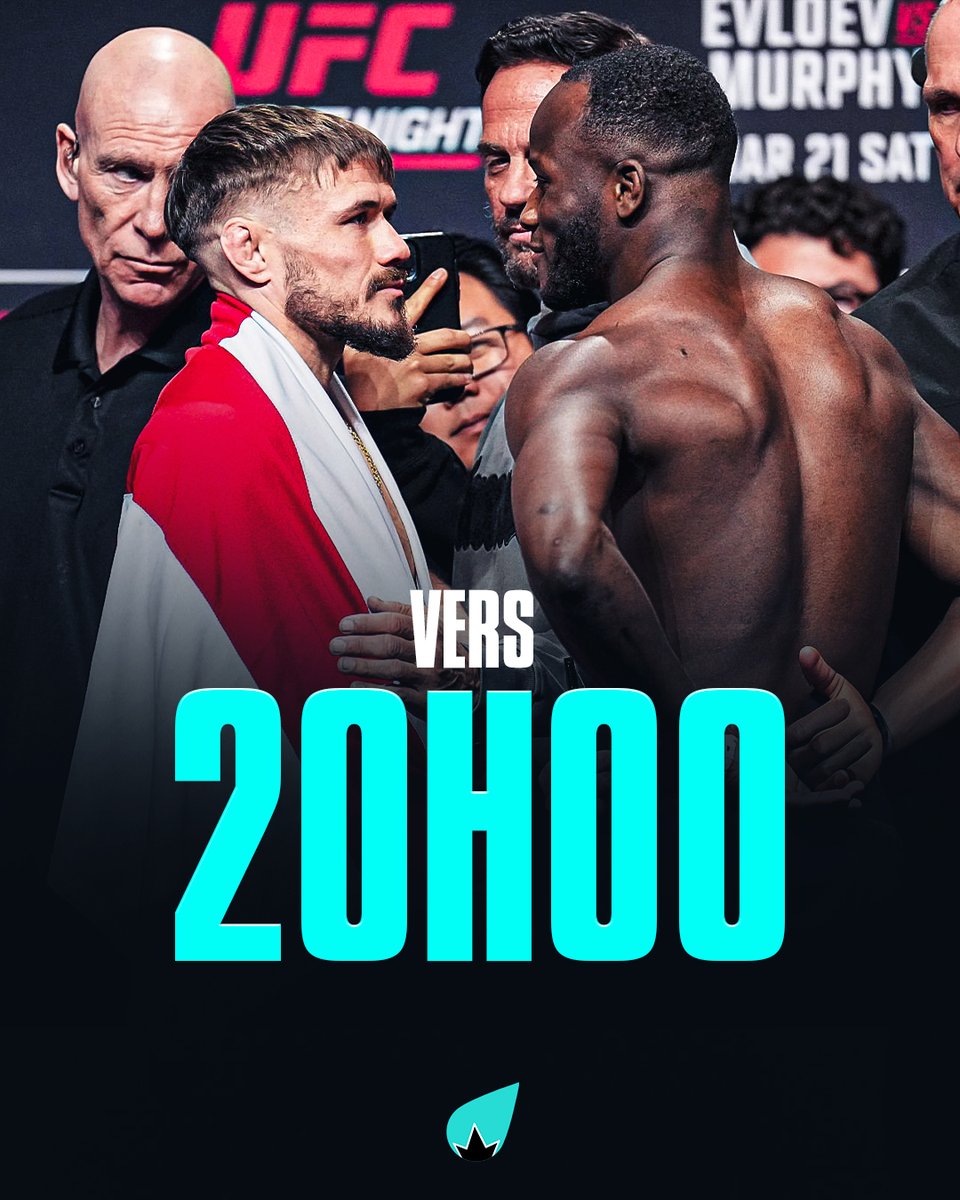 LaSueur_off's tweet image. À NE PAS LOUPER CE SOIR ⏰

Losene Keita 🇧🇪 vs. Nathaniel Wood 🏴󠁧󠁢󠁥󠁮󠁧󠁿 : vers 20h00

Axel Sola 🇫🇷 vs. Mason Jones 🏴󠁧󠁢󠁷󠁬󠁳󠁿 : vers 20h30

LET’SSS GOOOO 💪 #UFCLondon