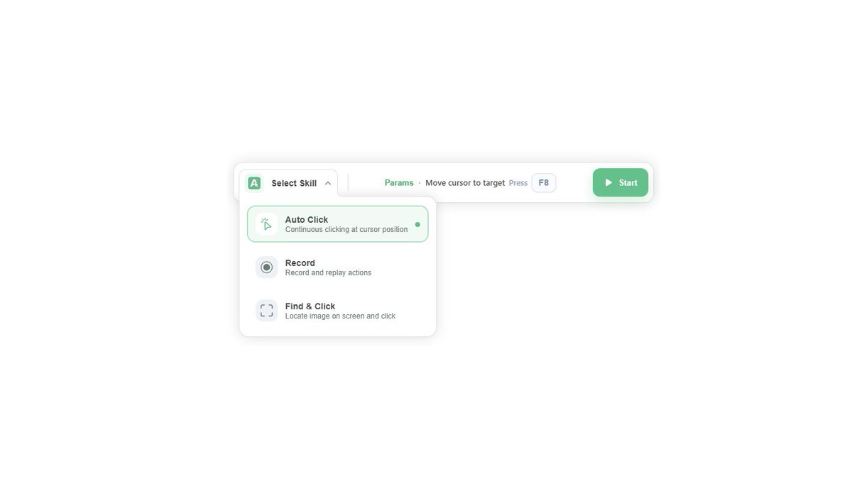 Actus Auto Clicker tweet media