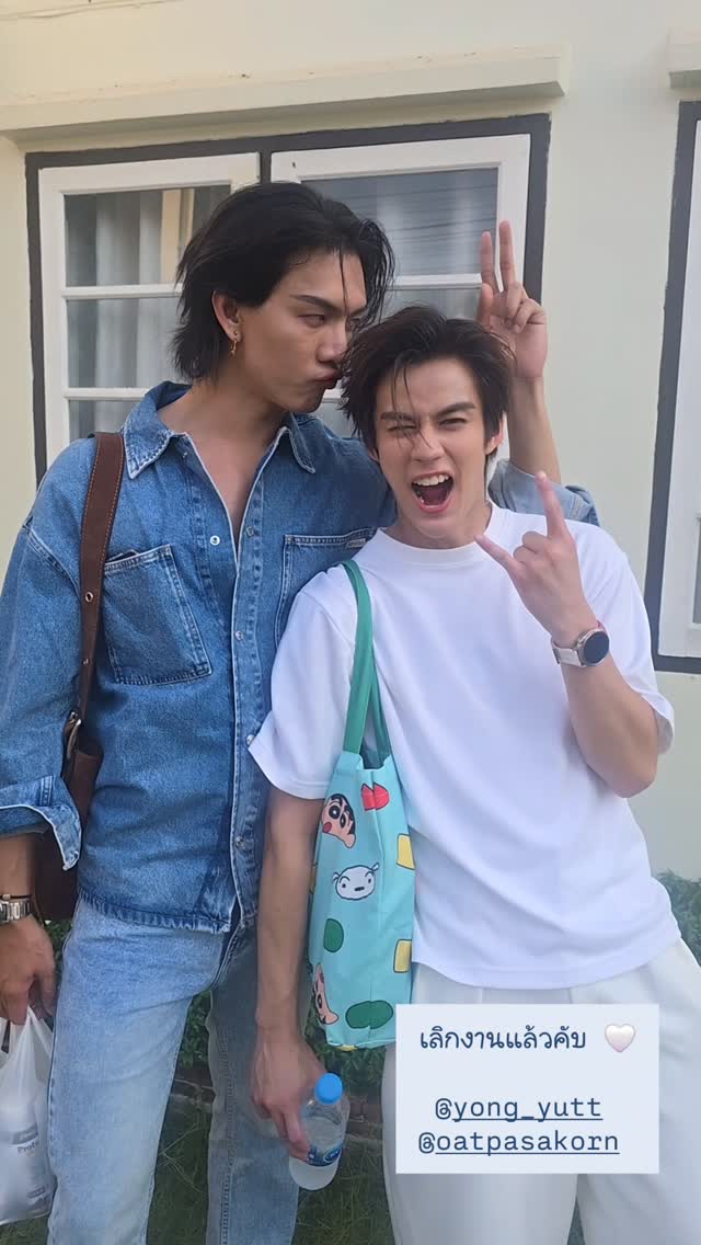 nnnnlove1999's tweet photo. คนพี่คนน้องน่ารักจัง

#BoatOat #BoatYongyut #OatPasakorn https://t.co/rEtmPejLDX