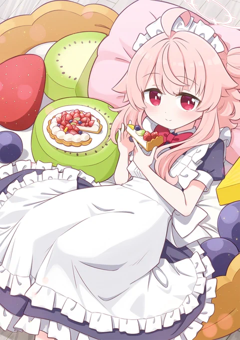 #三連休はフォロワーが増えるらしい ブルアカコスプレメイド部にキミも入らないか?