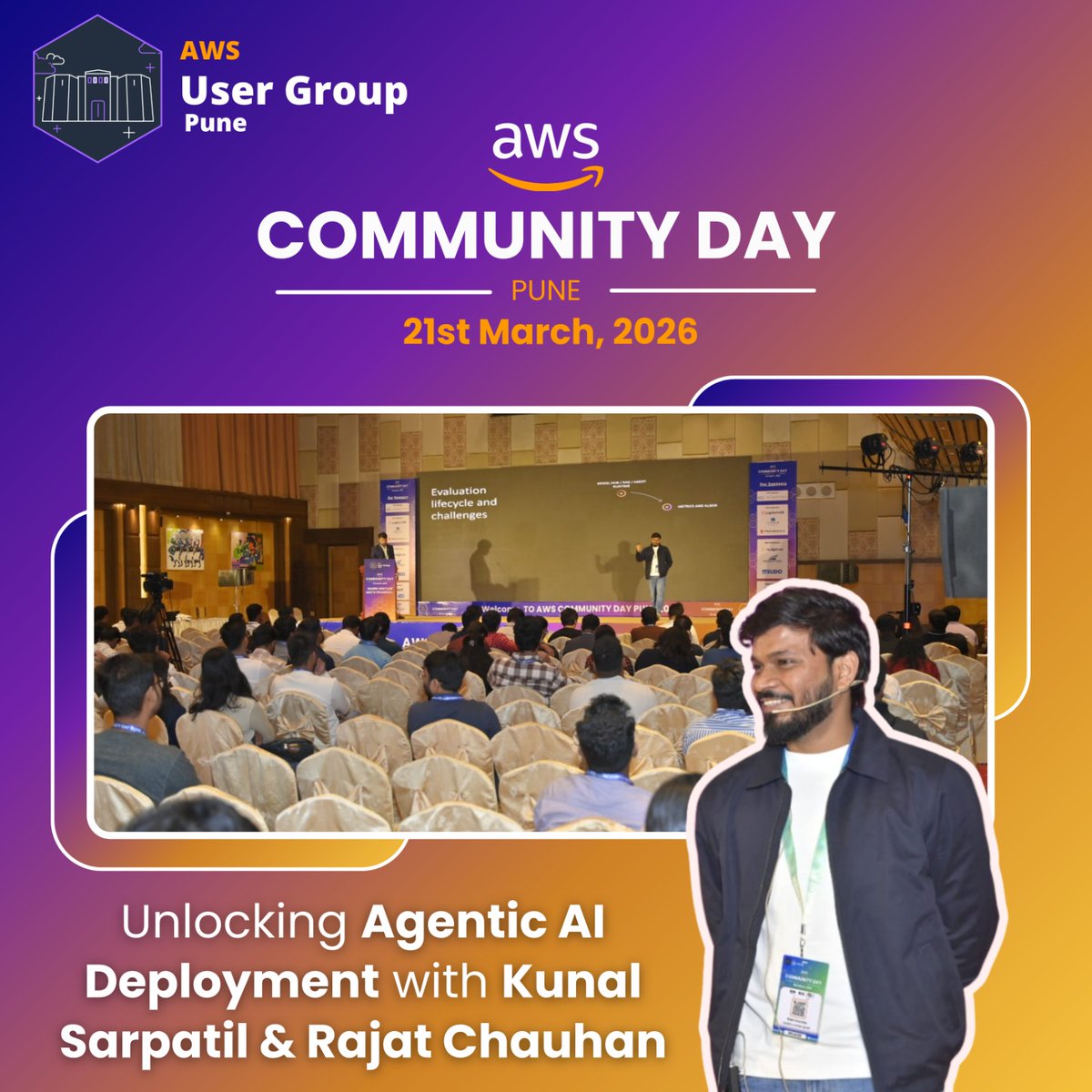 AWS User Group Pune tweet media