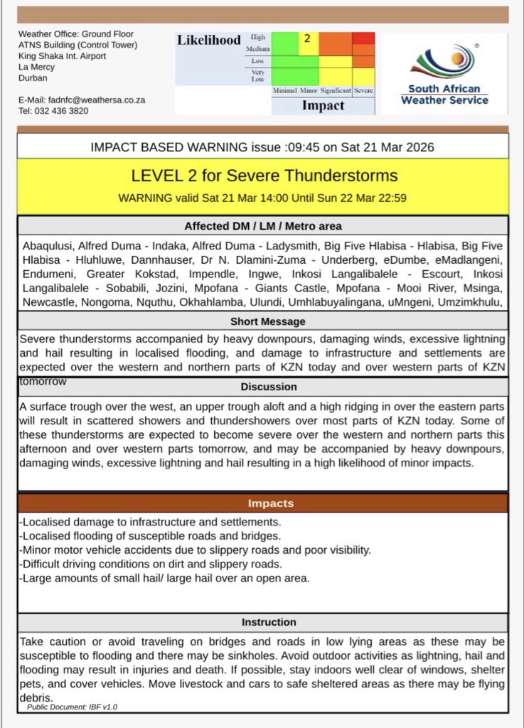 uMngeni Local Municipality tweet media