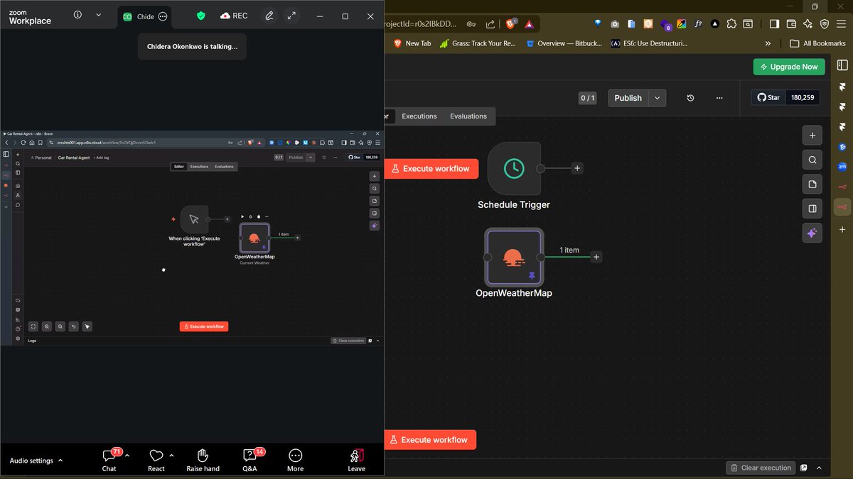 princewilljere3's tweet photo. Good morning Builders

you heard of n8n?
AI Automations be having crazy possibilities
I'll update ya'll on my first automation project with n8n soon https://t.co/7tN0DeZ3tM