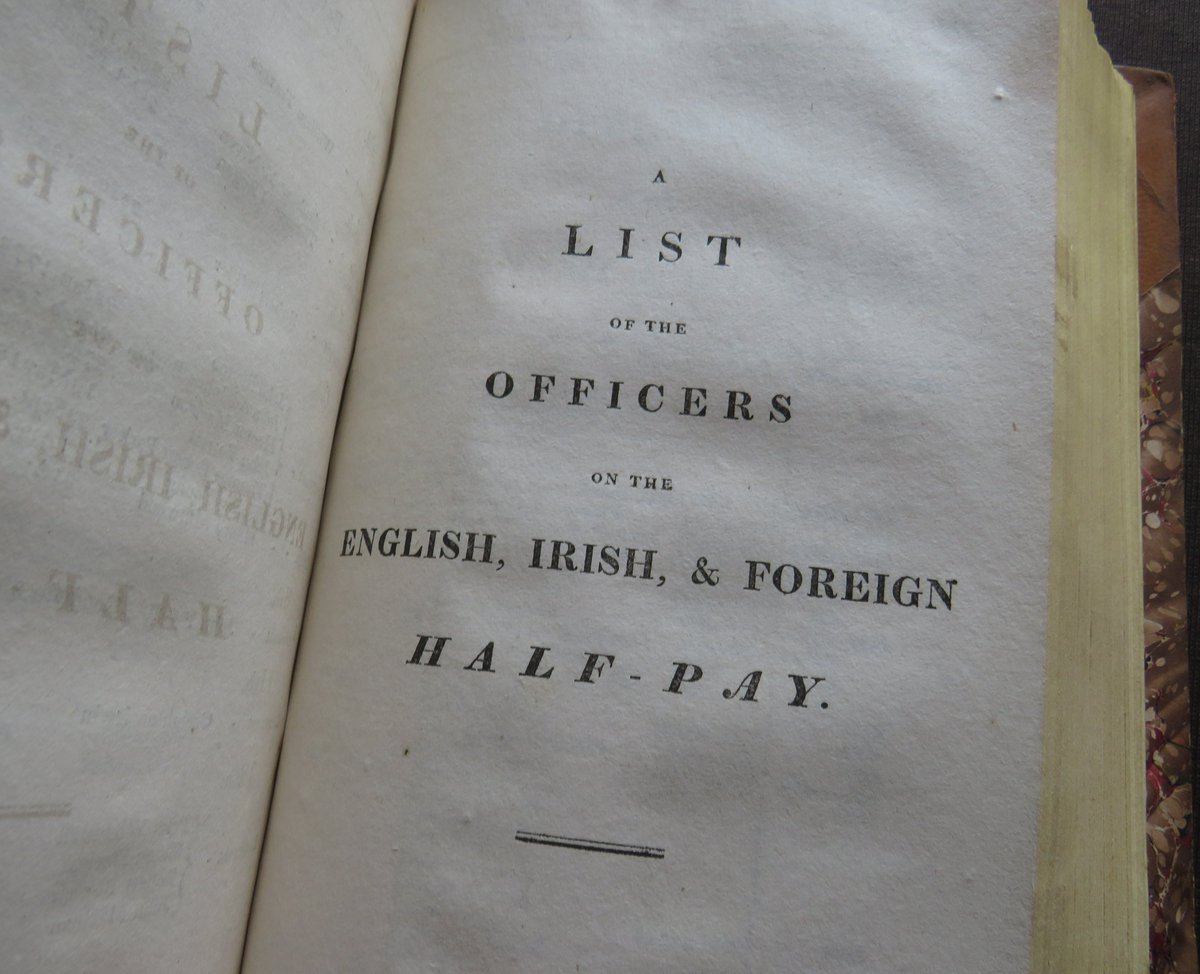 wisdompedlars's tweet photo. LIST OFFICERS ARMY &amp; ROYAL MARINES 1818 COLONELS REGIMENTS INFANTRY Names

#books #antiquarian #history #army #BritishArmy #military #ranks #colonels #regiments #infantry #Scots #Irish #names #RoyalMarines #pay #English #bookauction 
https://t.co/8WZXaKEArB https://t.co/HEI4s3sdtZ