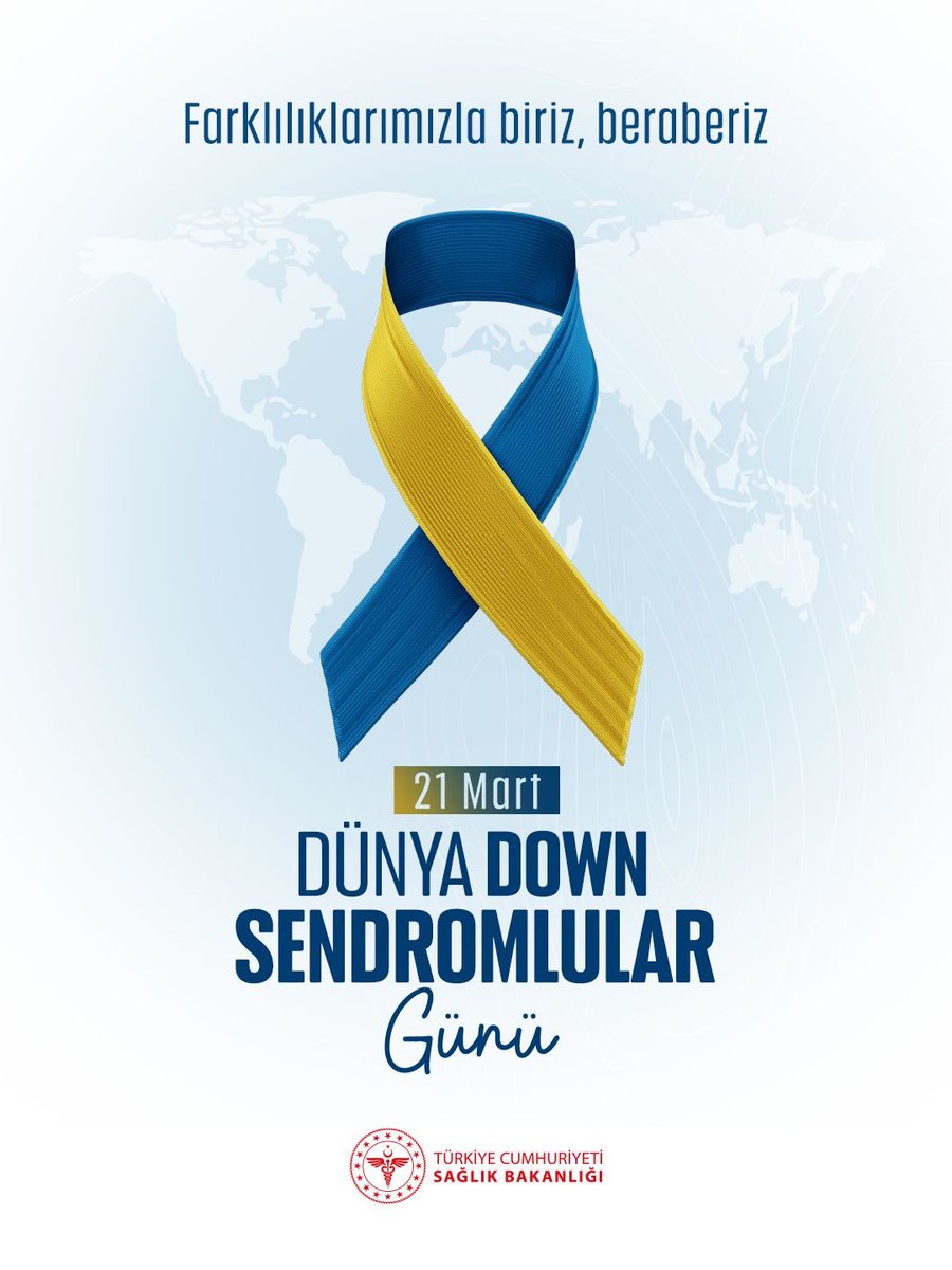 Farklılıklarımızla biriz, beraberiz.

#DünyaDownSendromlularGünü