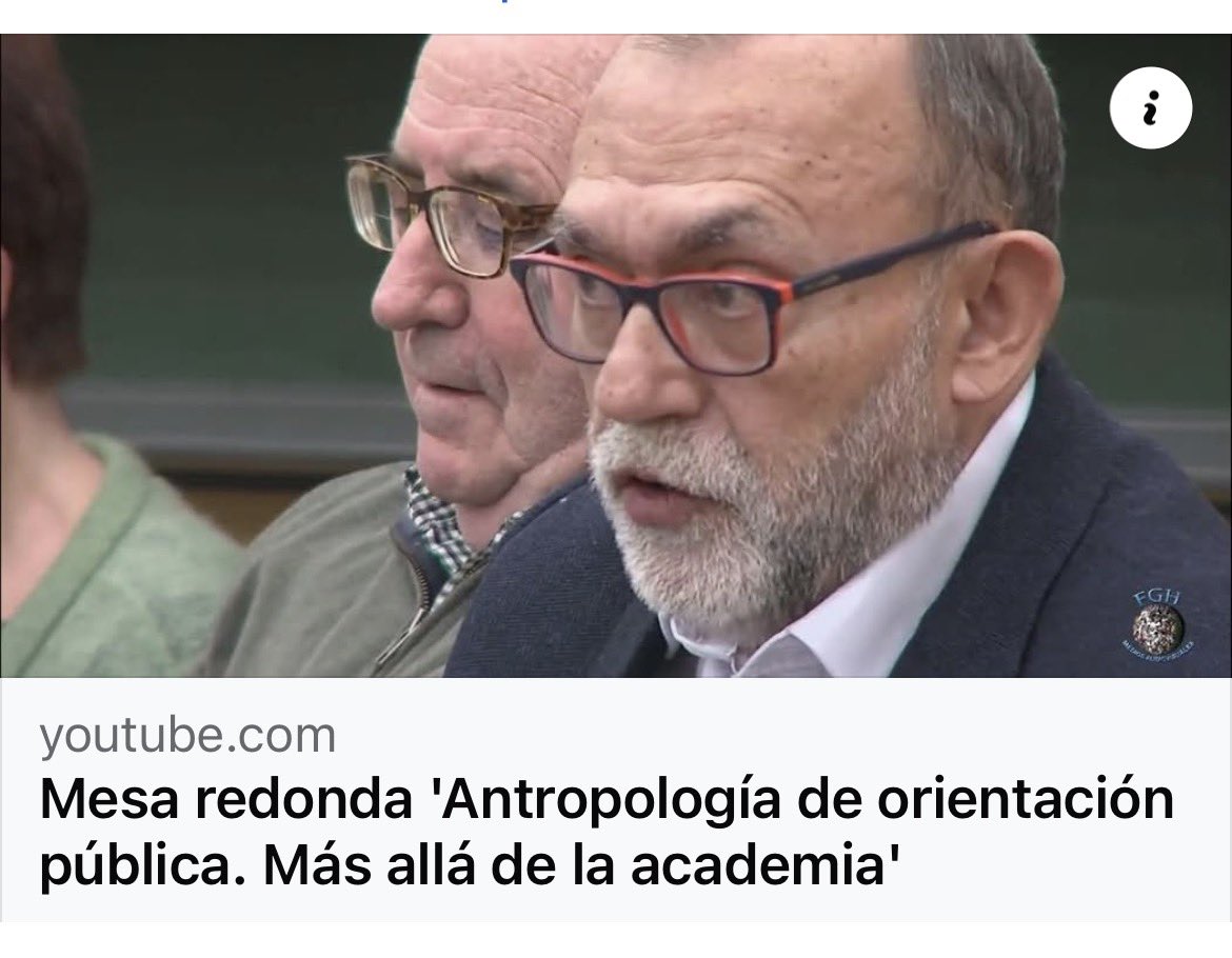 Dpto. Antropología Social tweet media