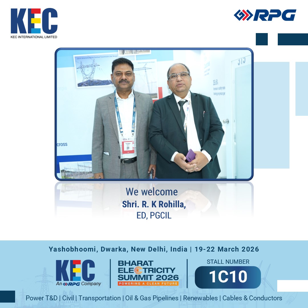 KEC International tweet media