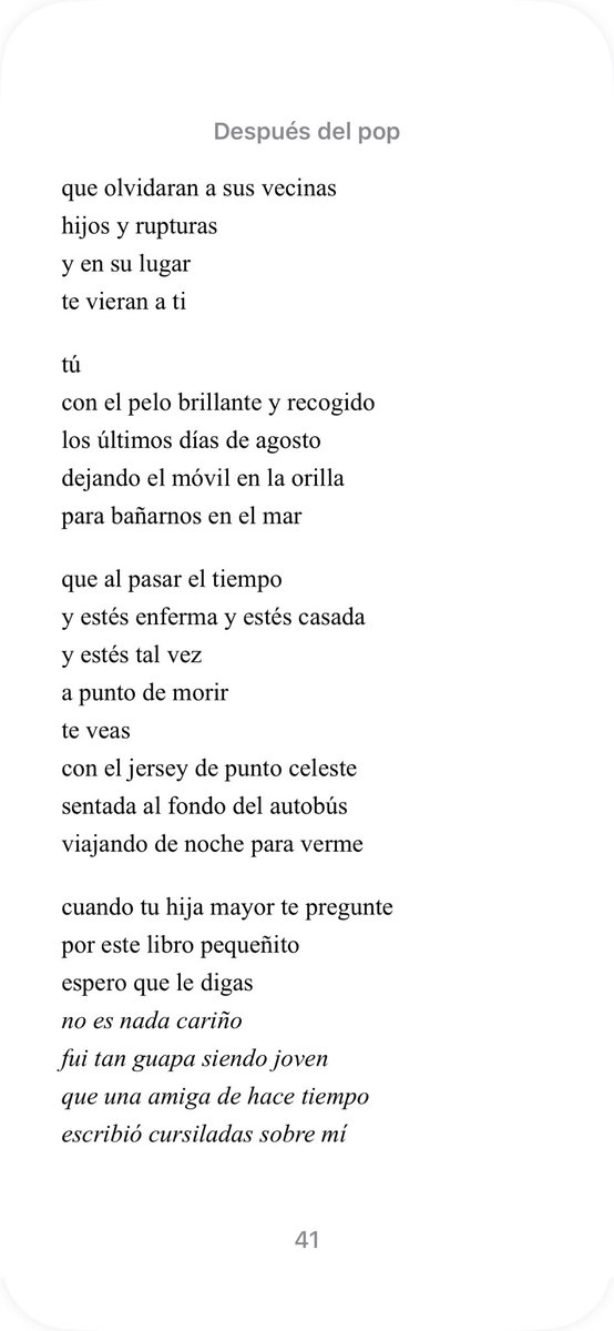 Me parece que es el único libro que leeré hoy tres veces: «Después del pop». En el Día Mundial de la Poesía y en el primer día de la primavera 🌷 3 poemas de Elisa Fernández Guzmán, Premio Nacional de Poesía Joven 2025 (1/3)