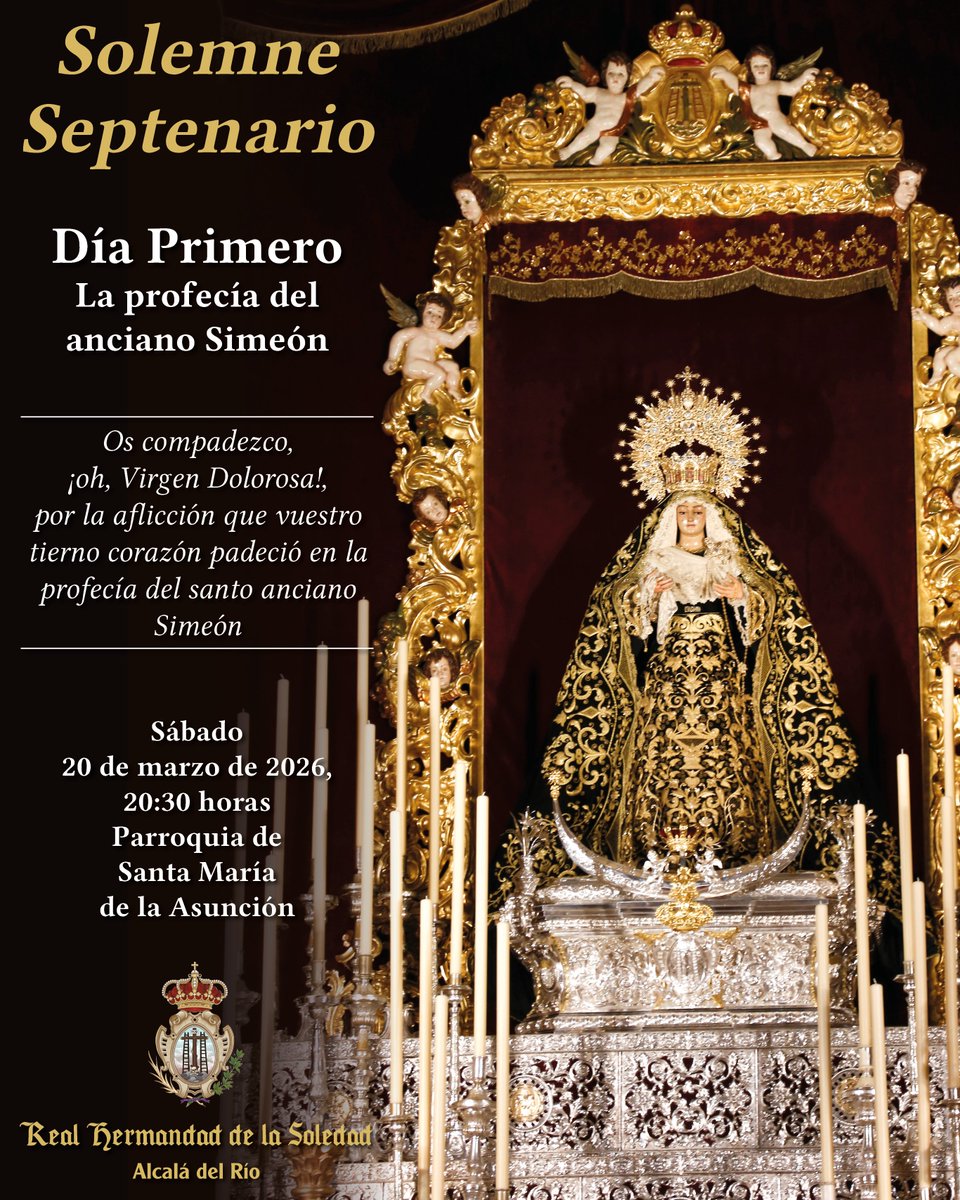 Hermandad de la Soledad de Alcalá del Río tweet media