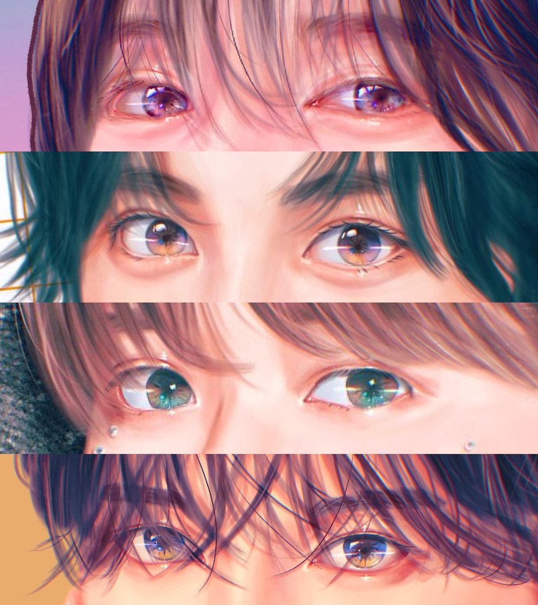 michhiniaragau's tweet photo. なにわちゃま描くときは瞳にメンカラを絶対入れてる✨ https://t.co/4zHKG3l3H6