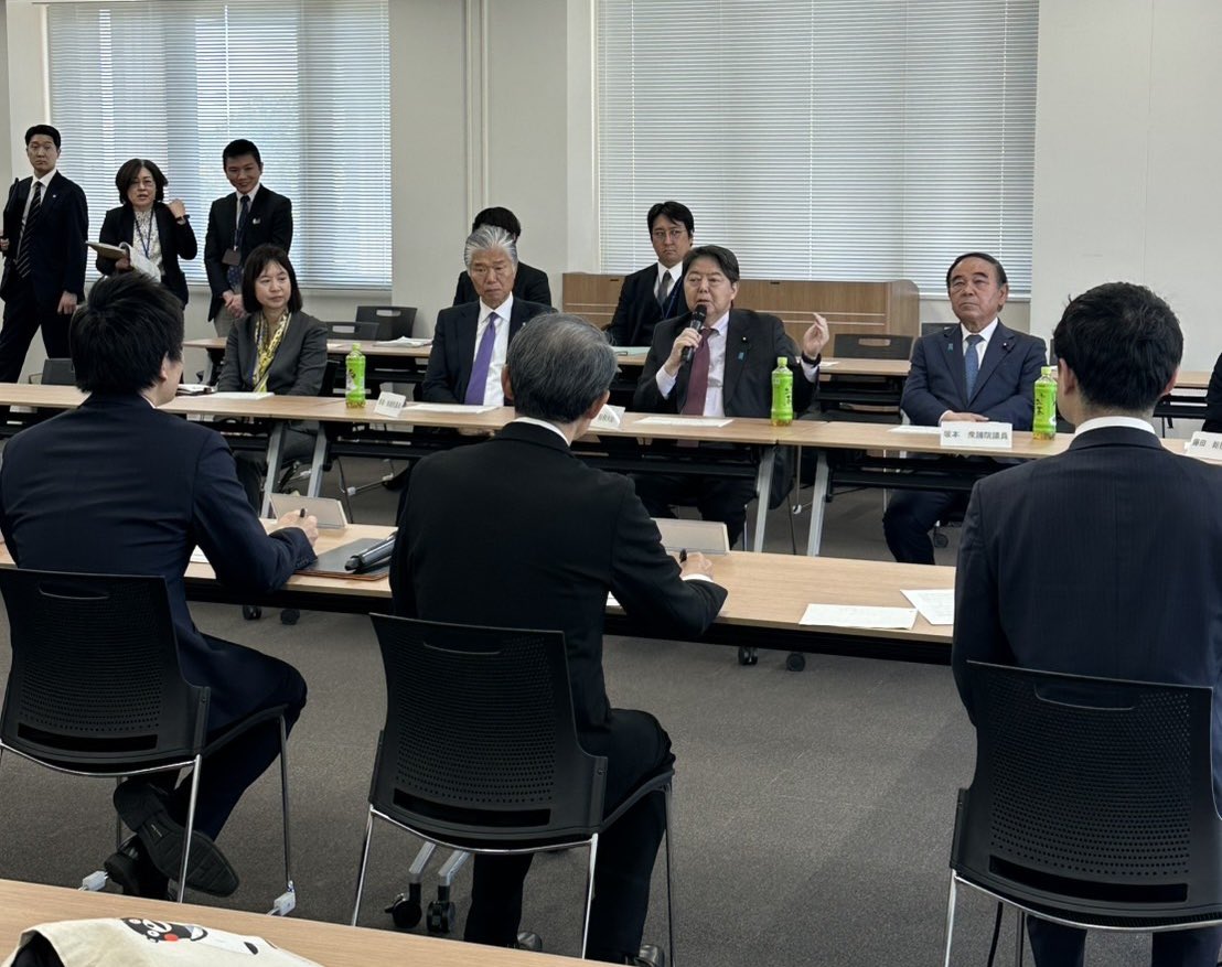 林芳正 tweet media