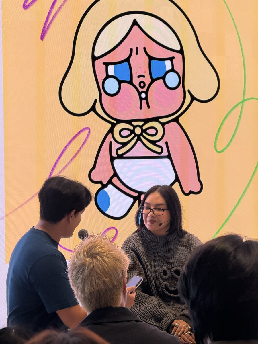 BrightMinho's tweet image. Today at Apple Iconsiam 📱✨

เวิร์กช็อปสร้างสรรค์ Crybaby เวอร์ชันคุณด้วย Procreate บน iPad และ Apple Pencil กับ มอลลี่

#TodayatApple ✏️