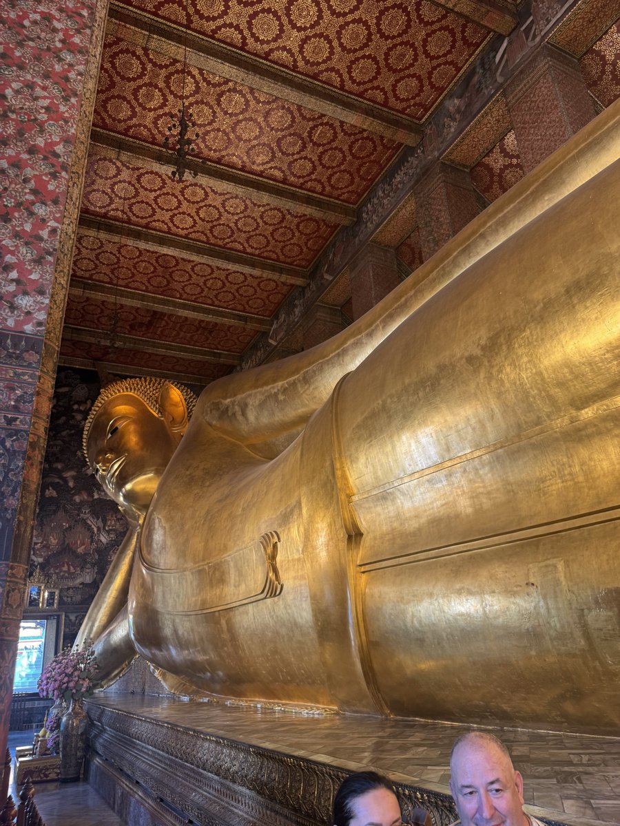 ゴルフ行ってからの寝そべり大仏！
暑すぎるぜ🥵タイ🇹🇭