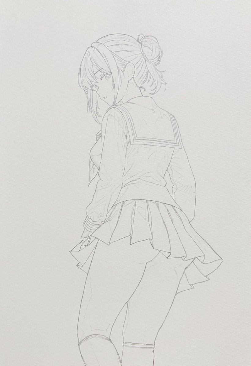 秋月の空 tweet media