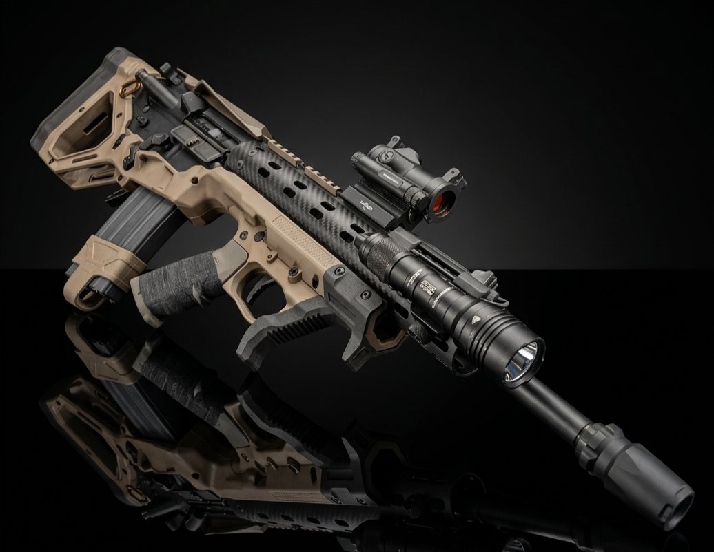 SRUGBB's tweet image. The SARB15 AR15 BULLPUP. Performance, perfected. #SARB15 #AR15 #Bullpup #SRUPrecision