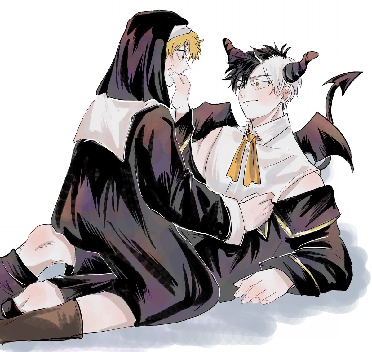 ブラックハロウィンの🌸📝