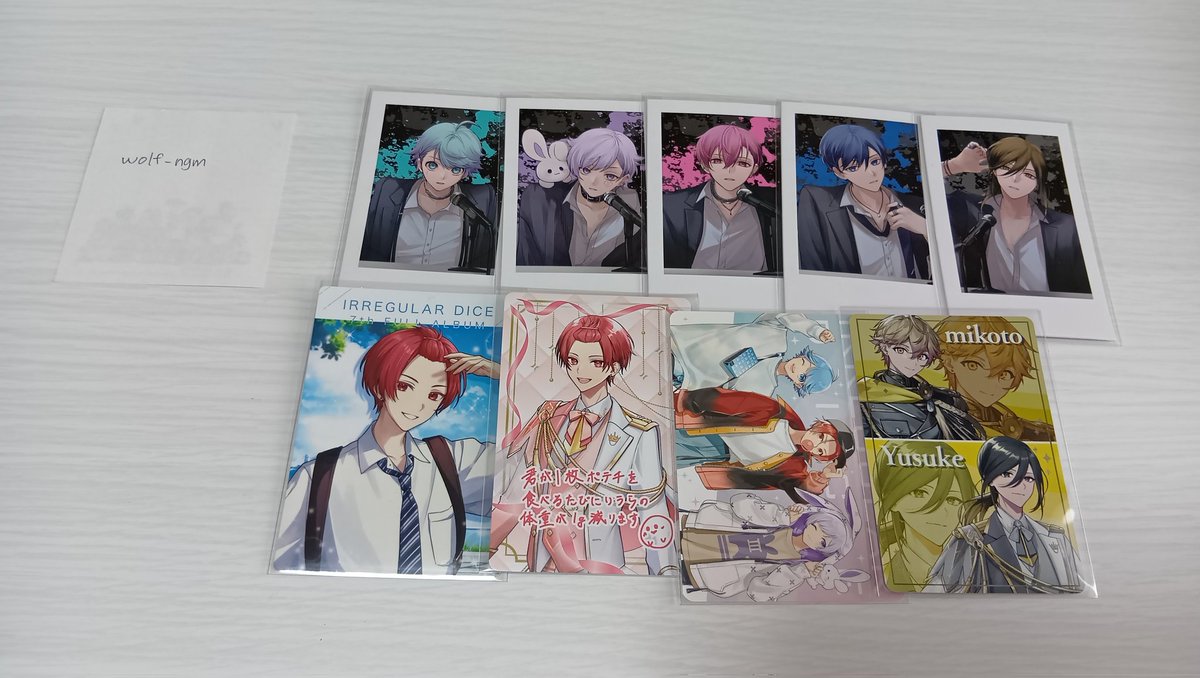 wolf_ngm's tweet photo. #いれいすグッズ買取　#いれいすグッズ交換　(検索用)
求　現金書留のみ
譲　画像1〜3
⚠郵送のみ、リトリン必読
纏めての買取を優先しますので、返信が遅くなる場合があります。ご了承ください🙏🏻 https://t.co/YyK0c76jBY
