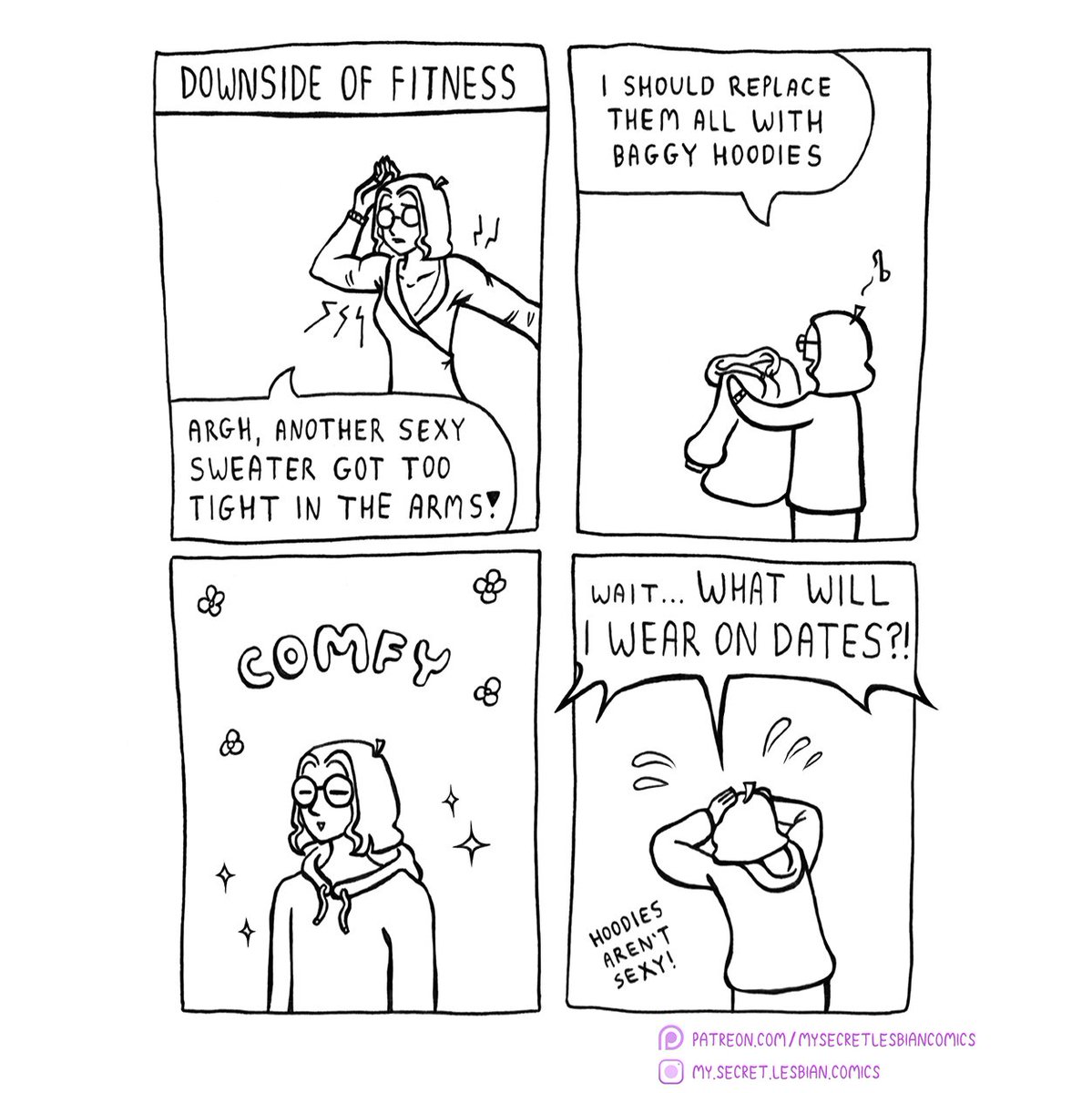 My Secret Lesbian Comics tweet media