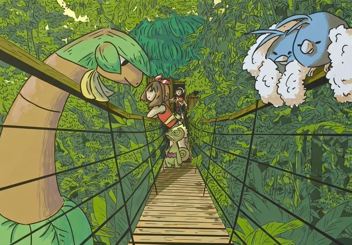 Good Morning Poke Fam ☀️ 
From Fortree City 🌲 🛖🌲