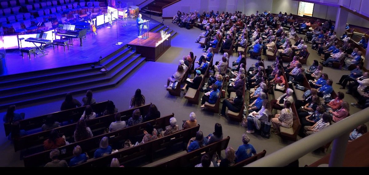 sparris1's tweet photo. It’s always great to open up our annual women’s conference! Praying they have a great day!! https://t.co/AYfqAypCZd