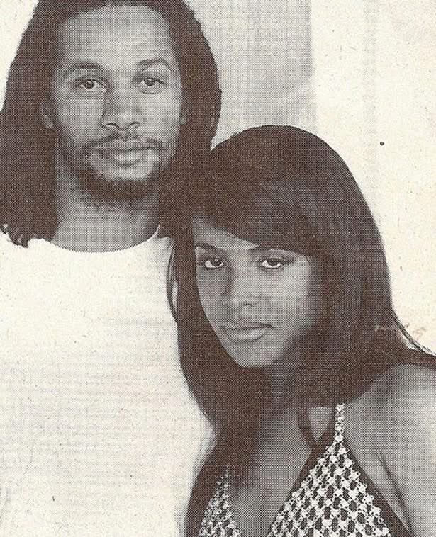 Aaliyah and Paul Hunter on set of “One In A Million” 🖤