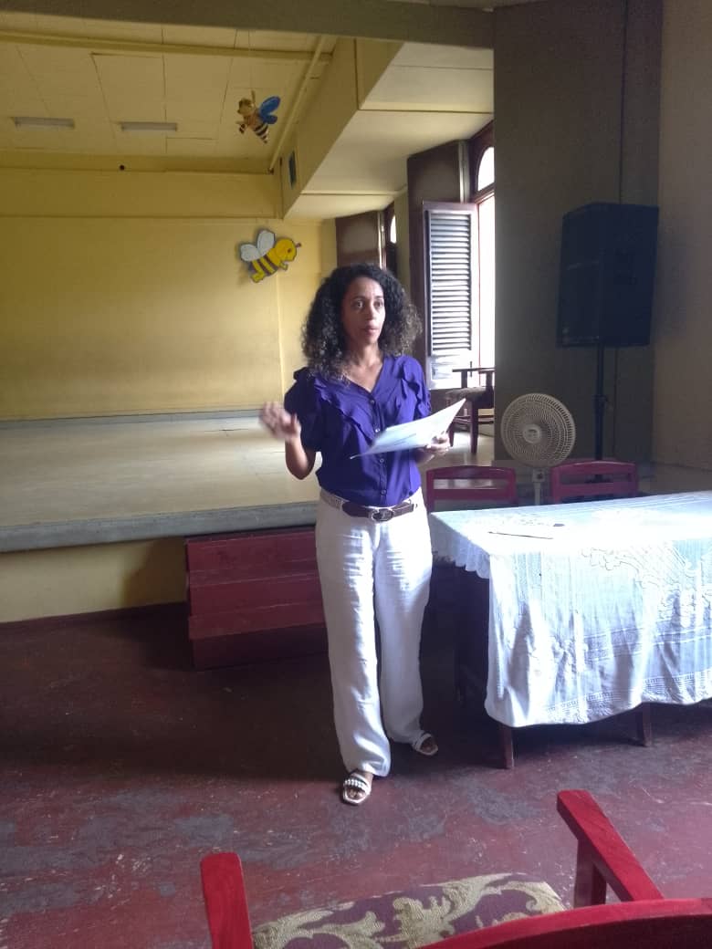 UG_Cuba's tweet photo. La @UG_Cuba dio inicio a la 5ta edición del diplomado "Gestión para la reducción de los riesgos ambientales y adaptabilidad al cambio climático". La sede del encuentro fue la Biblioteca Provincial "Regino E. Boti".

#UniversidadCubana 
#ComunidadUG
#GuantánamoNoSeDetiene https://t.co/QeUbiJFYgd