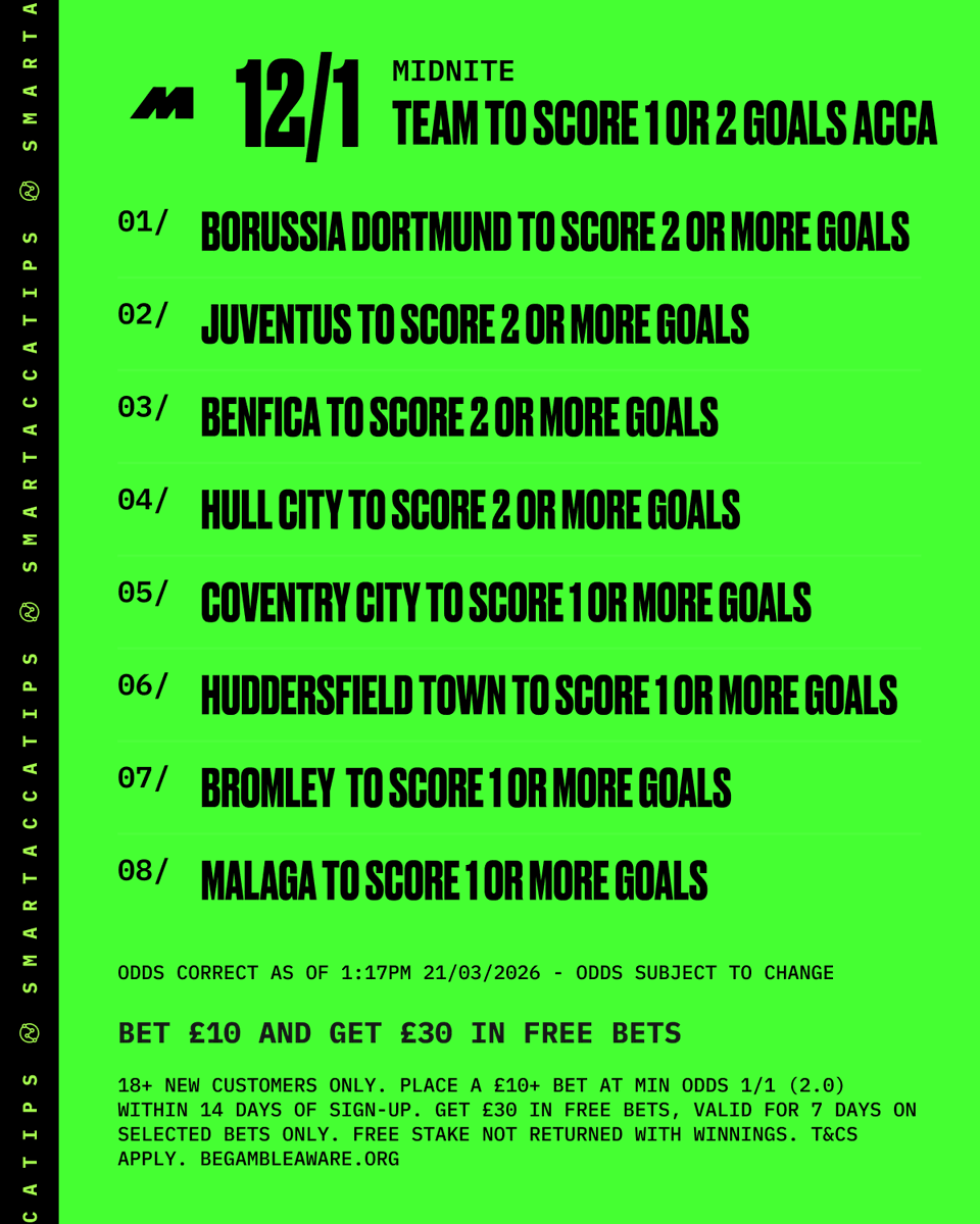 SmartAccaTips tweet media