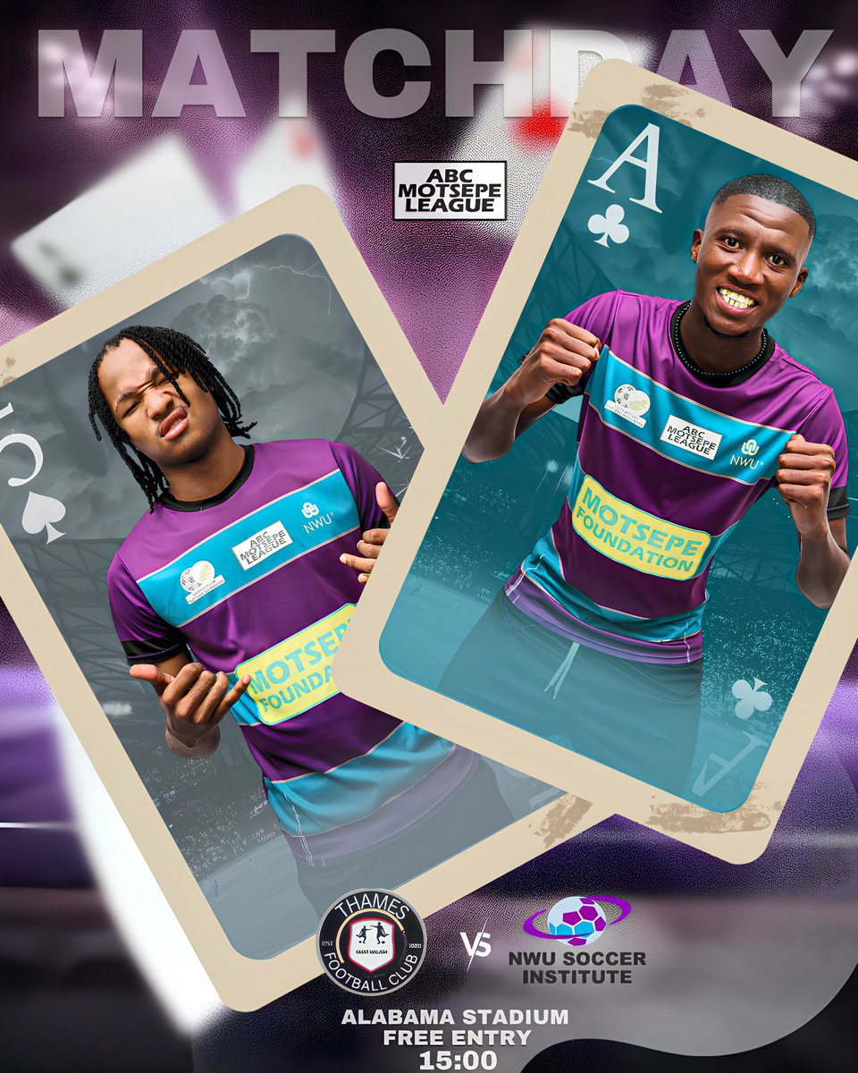 ABC Motsepe League Match day

#NoblebyBirth #MyNWU #NWUEagles