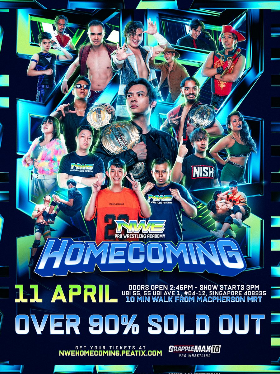 Grapplemax Pro Wrestling Singapore tweet media