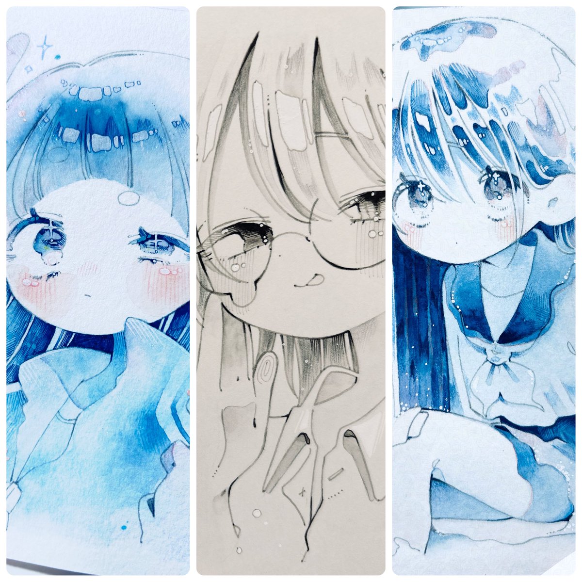 てふてふ🧊個展4/4-11 tweet media