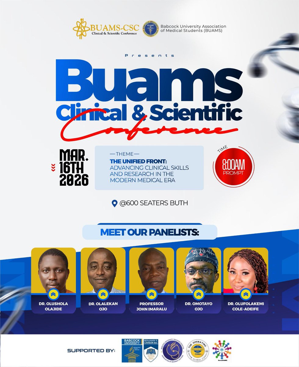 ekentadaniel's tweet photo. @BUAMS_NG you guys did such an amazing job organising this conference.
I learnt so much from the panelists and skills workshop facilitators
I had a blast!! #buamscsc2026 https://t.co/qhB2sCQcfq