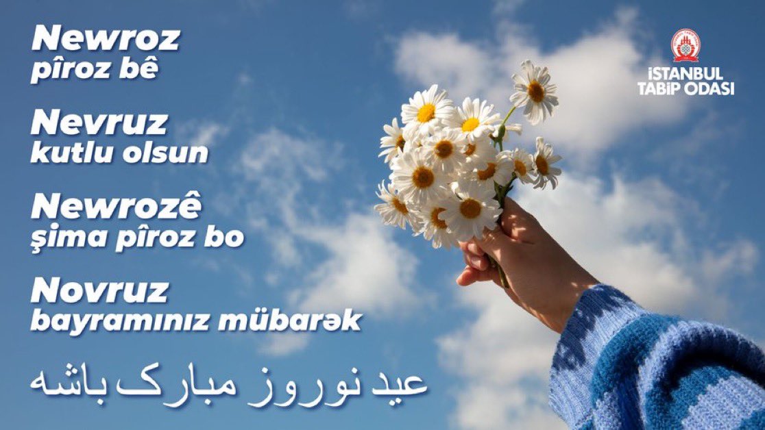Ülkemizin ve bölge halklarının zengin kültürü ve çeşitliliği ile hep birlikte barış içinde, bir arada, kardeşçe kutlamaya devam etmeyi umut ederek…
Nevruz kutlu olsun
Newroz pîroz bê