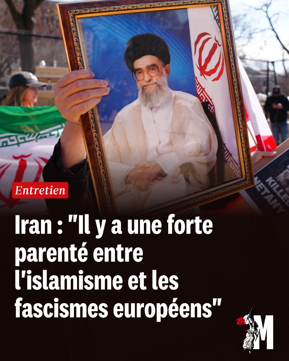 Iran : "Il y a une forte parenté entre l'islamisme et les fascismes européens"
➡️ l.marianne.net/AH