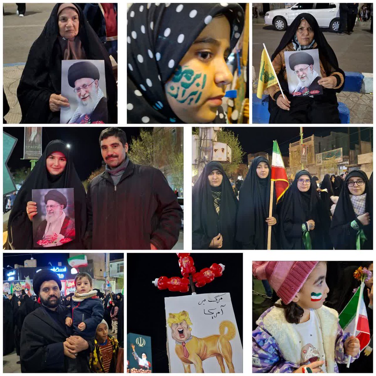 این جماعت تا پای جان به پای عهد خود هستند. 
#ایران_پیروز 
#لبیک_یا_خامنه_ای