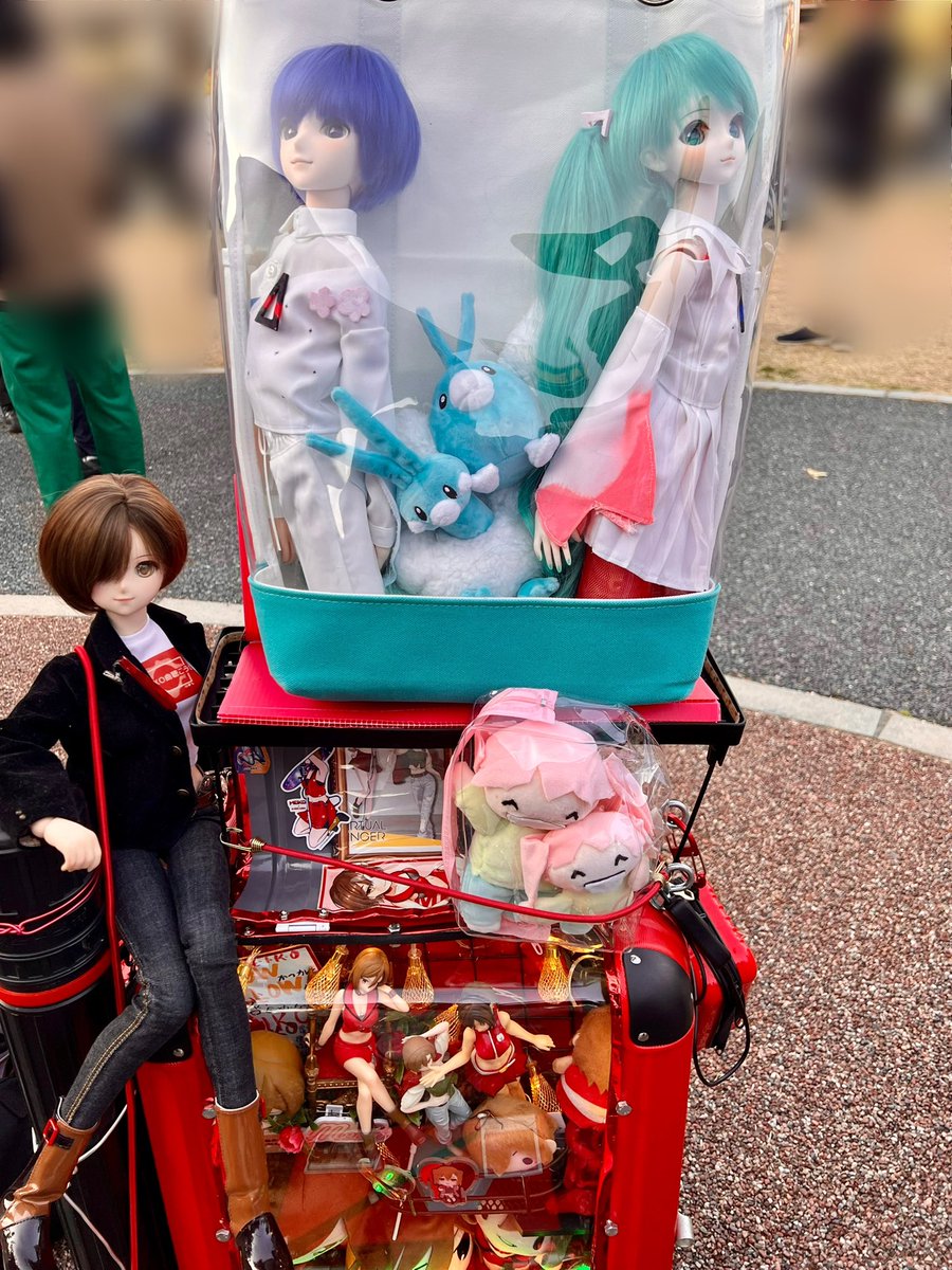 めーちゃんと、ちくなぞと。